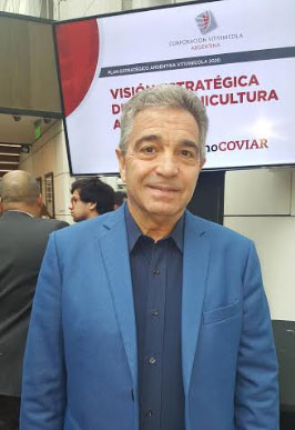 José Bartolucci presidente de la Cámara Argentina de Vinos a Granel