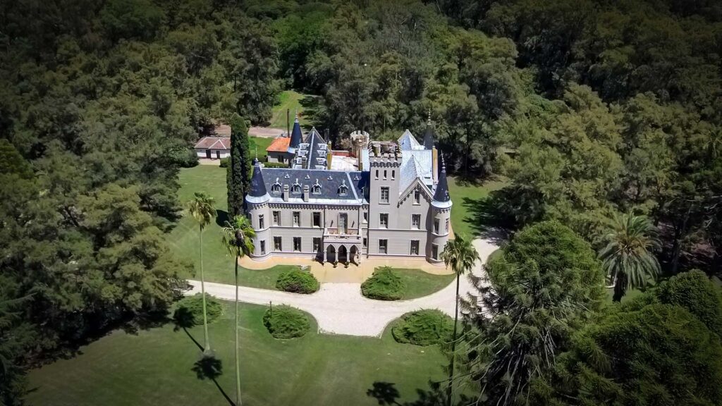La Candelaria, Castillo ubicado en Lobos, Provincia de Buenos Aires. Toma Aérea Drone
