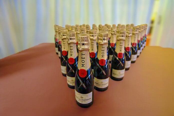El tremendo robo de champagne que lograron frustrar a último momento